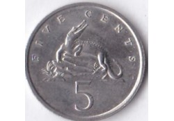 Jamaica 5 cents 1986