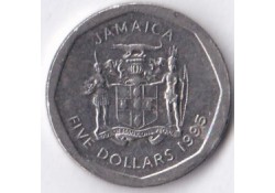 Jamaica 5 Dollar 1995