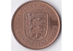 Jersey 2 New Pence 1975