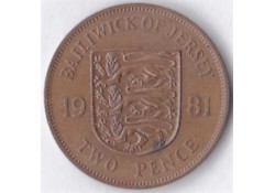 Jersey 2 Pence 1981