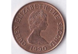 Jersey 2 pence 1990