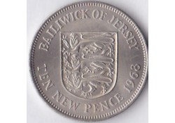 Jersey 10 Pence 1968