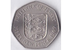 Jersey 50 New Pence 1969
