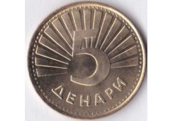 Macedonië 5 Denari 1993