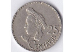 Guatemala 25 Centavos 1970  Fr