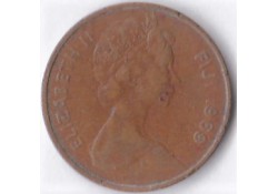 Fiji Islands 2 Cents 1969 Fr