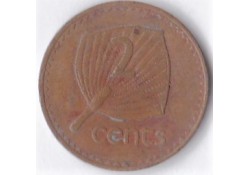 Fiji Islands 2 Cents 1973 Fr