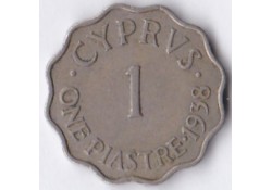 Cyprus 1 Piastre 1938 Fr