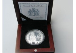 Malta 2008 10 euro zilver Auberge de Castille Proof
