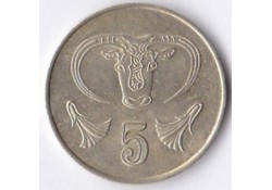Cyprus 5 Cent 1985 Zf