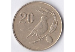 Cyprus 20 Cent 1983 Fr