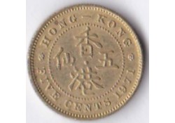 Hong Kong 5 Cents 1971 Zf