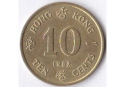 Hong Kong 10 Cents 1982 Fr