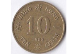 Hong Kong 10 Cents 1983 Fr