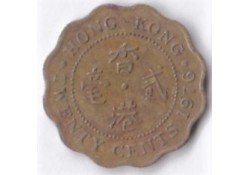 Hong Kong 20 Cents 1976 Fr