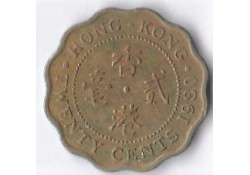 Hong Kong 20 Cents 1980 Fr