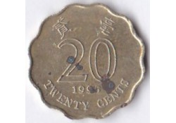 Hong Kong 20 Cents 1995 Fr