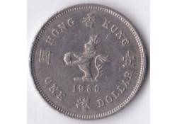Hong Kong 1 Dollar 1980 Fr