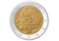 2 Euro Slowakije 2021 'Alexander Dubcek' Unc