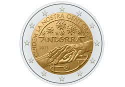 2 Euro Andorra 2021 'de Ouderenzorg'
