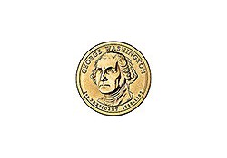 KM 401 U.S.A. 1th President Dollar 2007 D George Washington
