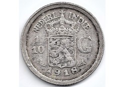 Nederlands Indië 1918 10...