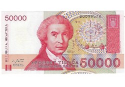 P 26 Kroatië 50.000 Dinara Unc