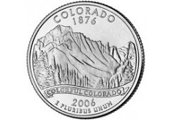KM 384 U.S.A ¼ Dollar Colorado 2006 D UNC