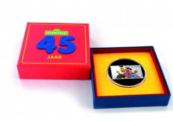 Nederland 2022 Penning '45 jaar Sesamstraat' 1 Ounce Zilver Voorverkoop*