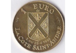 Frankrijk 1 euro La Cote...