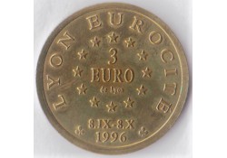 Frankrijk 1996 3 euro Lyon...