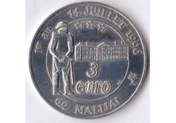 Frankrijk 1996 3 euro de...