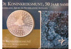 Nederland 2004 5 euro Koninkrijksstatuut Unc  in Coincard