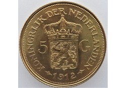 Nederland 1912 5 Gulden...