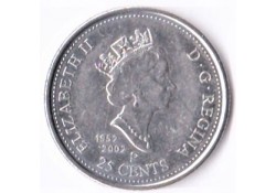 Canada 25 Cents 1952 / 2002...
