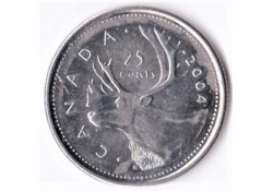 Canada 25 Cents 2004  Pr