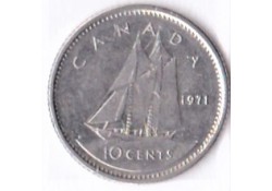 Canada 10 cents 1971 Zf