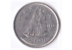 Canada 10 cents 1974 Zf-