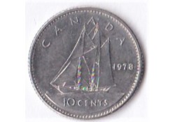 Canada 10 cents 1978 Zf