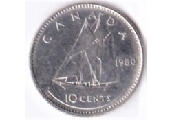 Canada 10 Cents 1980 Zf