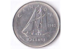 Canada 10 Cents 1983 Zf