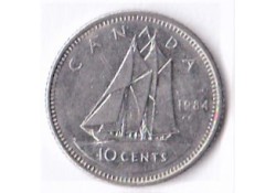 Canada 10 Cents 1984 Zf
