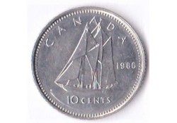 Canada 10 Cents 1986 Zf