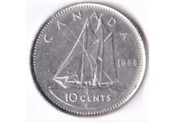 Canada 10 Cents 1988 Zf