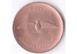 Canada 1 cent 1867 / 1967 Zf