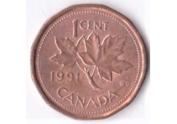 Canada 1 Cent 1991 Fr