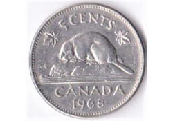 Canada 5 Cents 1968 Zf