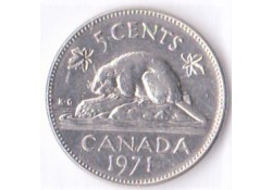 Canada 5 Cents 1971 Zf