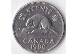 Canada 5 Cents 1980 Zf