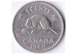 Canada 5 Cents 1982 Zf